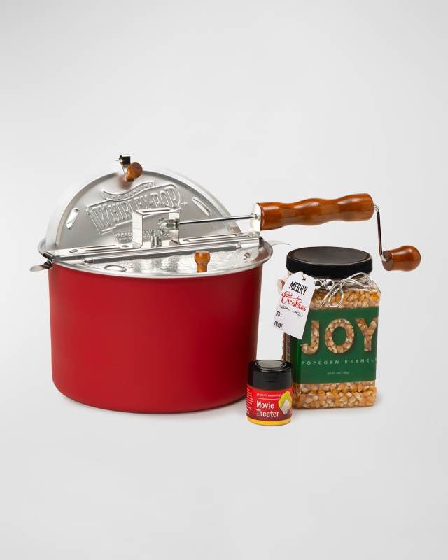 Jingle Bells Whirley Pop Gift Set, Tis The Season To Start Poppin'